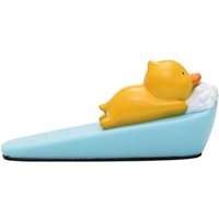 Linghhang - 1 Stück süßer Türstopper in Tierform, die Ente – Türkeil für Kinder – rutschfester und kratzfester Sicherheits-Türstopper, funktioniert von LINGHHANG