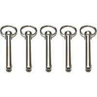 Linghhang - 10 Stück Schnellspannstifte, 8 mm, Verriegelungsstift mit federbelastetem Kugelende, Verriegelungszubehör, Schiffshardware, Linghhang - 10 Stück Schnellspannstifte, 8 mm, Verriegelungsstift mit federbelastetem Kugelende, Verriegelungszubehör, Schiffshardware, von LINGHHANG