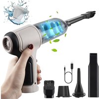 120 w Mini-Akku-Handstaubsauger [mit 3 Filtern] von LINGHHANG