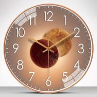 Linghhang - 30 cm Wanduhr, modernes Design, stumm, geräuschlos, Wanduhr für Schlafzimmer, Küche, Wohnzimmer, Digitaluhr für Büro und Cafeteria – Linghhang - 30 cm Wanduhr, modernes Design, stumm, geräuschlos, Wanduhr für Schlafzimmer, Küche, Wohnzimmer, Digitaluhr für Büro und Cafeteria – von LINGHHANG