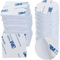 Linghhang - 40 Stück extra starkes doppelseitiges Schaumstoffklebeband, wasserdichte doppelseitige Klebepads von 3M, geeignet für Zuhause, Büro, von LINGHHANG