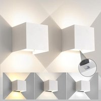 Außenwandleuchte IP65 Wasserdicht Moderne 12W weiße LED-Wandleuchte Einstellbarer Beleuchtungswinkel Außenwandleuchte IP65 Wasserdicht Moderne 12W weiße LED-Wandleuchte Einstellbarer Beleuchtungswinkel von LINGHHANG