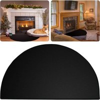 Linghhang - Feuerfeste Kaminmatte – 122 x 76 cm Kaminmatte für feuerbeständige Kamine Feuerfeste Matte für Innen- und Außenkamine – Fiberglas von LINGHHANG