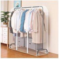 Linghhang - Kleiderschutzhüllen Kleiderständer-Abdeckung Transparentes Fenster Staubschutzhülle Kleiderbügel Staubdichter Schutz für Hemden Anzug von LINGHHANG