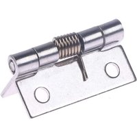 Linghhang - Schranktürscharniere, 1 Stück, 5,1 cm lang, Edelstahl, selbstschließendes Scharnier, Eckfederzug, Türscharnier, Möbel, Schrankreparatur, von LINGHHANG