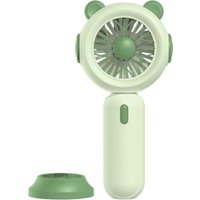 Linghhang - Wiederaufladbarer Handventilator über usb – kleiner Ventilator mit AA-Batteriebetrieb und 3 Kühlgeschwindigkeiten für das Reisebüro von LINGHHANG