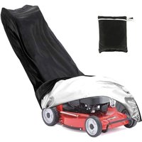 Rasenmäher-Abdeckung aus 210D-Polyester mit Kordelzug und Aufbewahrungstasche (1,9 m x 0,6 m x 1,1 m) von LINGHHANG