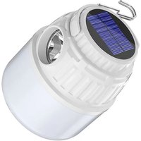 Realky LED-Campinglaterne, type-c wiederaufladbares Solar-Campinglicht, 4 Helligkeitsmodi, tragbare wasserdichte Campingbeleuchtung für Camping, Realky LED-Campinglaterne, type-c wiederaufladbares Solar-Campinglicht, 4 Helligkeitsmodi, tragbare wasserdichte Campingbeleuchtung für Camping, von LINGHHANG