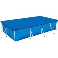 Rechteckige Poolabdeckung für Rohrpools, rechteckige Schwimmbadabdeckung, Luftpolsterabdeckung für Rohrpools, Regenabdeckung – Blau (300 x 200 cm) von LINGHHANG