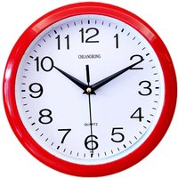 Rote Quarz-Wanduhr von LINGHHANG