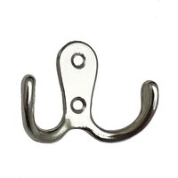 Linghhang - Silber) 6er-Pack Retro-Kleiderhaken, Retro-Kleiderhaken, Retro-Wandhaken, Metall-Türhaken für Badezimmer, Küche, Schlafzimmer, von LINGHHANG