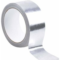 Linghhang - Silbernes Aluminiumfolienband – 1 mm x 50 mm x 20 m, wasserdichtes Dichtungsband, hochtemperaturbeständiges Verstärkungsband für von LINGHHANG