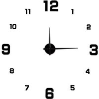 Linghhang - Stumm diy Wanduhr dreidimensionale Wandaufkleber Uhr 80-130mm frei einstellbar Linghhang - Stumm diy Wanduhr dreidimensionale Wandaufkleber Uhr 80-130mm frei einstellbar von LINGHHANG