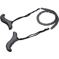 Linghhang - Tragbare Handkettensäge Leichte manuelle Kettensäge aus Metall für den Außenbereich, Notfall-Überlebenszubehör von LINGHHANG