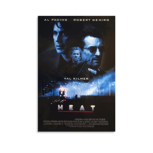 LINGJING Heat Classic Movie Poster Leinwand Wandkunst Poster Dekorativ Modern Home Print Bild Kunstwerke Poster 60 x 90 cm von LINGJING