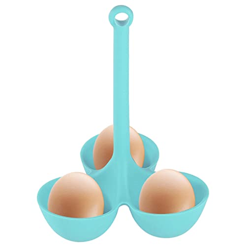 LINGJIONG Eierdampferhalter - Eierkocher Hitzebeständiges Silikon-Eierkochtablett,Kreatives Küchenhelfer-Esswerkzeug mit 3 Gittern zum Kochen und Pochieren von Eiern LINGJIONG Eierdampferhalter - Eierkocher Hitzebeständiges Silikon-Eierkochtablett,Kreatives Küchenhelfer-Esswerkzeug mit 3 Gittern zum Kochen und Pochieren von Eiern von LINGJIONG