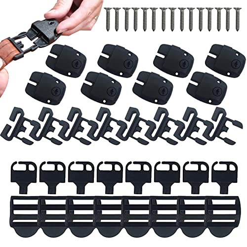 LINGJIONG Reparaturset für Whirlpools - Whirlpool-Abdeckungsverschlüsse Clip-Verschluss | Spa Hot Tub Cover Clips Latch Replacement Kit for Cover Straps with Keys and Hardware Accessories von LINGJIONG