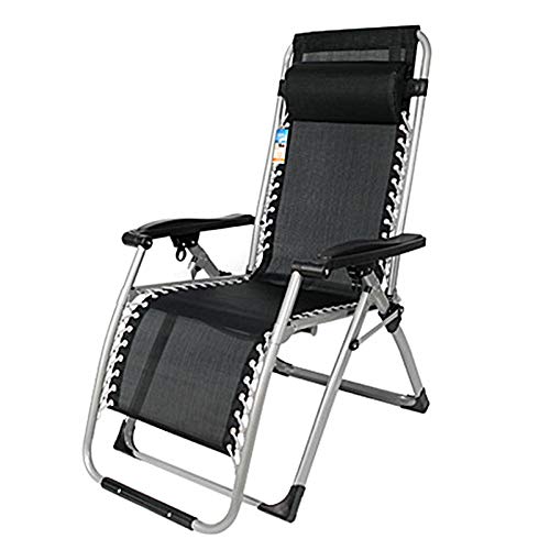 Klappbarer Zero Gravity Strandstuhl, Outdoor-Sonnenliege für Strand, Terrasse, Garten, Camping, maximale Belastung 300 kg Klappbarer Zero Gravity Strandstuhl, Outdoor-Sonnenliege für Strand, Terrasse, Garten, Camping, maximale Belastung 300 kg von LINGZE