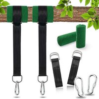 1,50 m x 2 m Hängematte, Hängemattenbefestigung, verstellbares Aufhängegurt-Set, mit D-Ring – High-End-Karabiner – Maximale Belastung 500 kg, 1,50 m x 2 m Hängematte, Hängemattenbefestigung, verstellbares Aufhängegurt-Set, mit D-Ring – High-End-Karabiner – Maximale Belastung 500 kg, von LINJOU