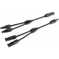 1 Paar Y-Typ-Steckverbinder Solar-PV-Kabel Panel-Kabel Y3-Abzweigverbinder Y-förmige PV-Steckverbinder von LINJOU