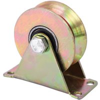 1 Stück bunte V-förmige Rillenräder, Schiebetürrollen, verwendet für Schiebetüren, mechanische Wagen und mobile Werkbänke 43 × 90 × 100 mm von LINJOU