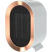 1200W Home Office Leiser PTC-Heizlüfter Schnelles Aufheizen Sicherer und energiesparender Innenheizer-Weiß von LINJOU