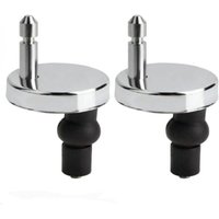 2 Stück Universal-Toilettensitzbefestigungen, Toilettendeckelbefestigungen mit Scharnier, Toilettendeckelbefestigungen, passend für alle Arten von 2 Stück Universal-Toilettensitzbefestigungen, Toilettendeckelbefestigungen mit Scharnier, Toilettendeckelbefestigungen, passend für alle Arten von von LINJOU