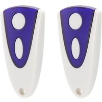 2er-Pack Garagentor-Fernbedienung, kompatibel mit Novoferm Novotron 502 MAX43-2 Novotron 512 MIX43-2 433,92 MHz von LINJOU