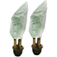 2er-Pack Gartenpflanzenabdeckungen Anti-Schneckenabdeckungen, Winterpflanzen-Frostschutzbeutel für Pflanzen, Bäume, Sträucher, 200 × 240 cm, Weiß 2er-Pack Gartenpflanzenabdeckungen Anti-Schneckenabdeckungen, Winterpflanzen-Frostschutzbeutel für Pflanzen, Bäume, Sträucher, 200 × 240 cm, Weiß von LINJOU