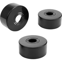 3 Stück Wasserhahn-Rosette, Heizkörperrohrabdeckung, 3 Größen verstellbarer Wandschlitzflansch, Durchmesser 20/25/33 mm, für Regenduschenzubehör, von LINJOU