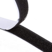 3 m extra starkes doppelseitiges Klebeband auf einer Rolle mit Klettverschluss und starkem Klebestreifen, 20 mm breit, schwarz, verwendet beim Nähen, 3 m extra starkes doppelseitiges Klebeband auf einer Rolle mit Klettverschluss und starkem Klebestreifen, 20 mm breit, schwarz, verwendet beim Nähen, von LINJOU
