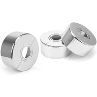 3-teilige Wasserhahnrosette, Duschmischerrosette, 3 Größen in 1, Heizkörperrohrabdeckung, geeignet für Durchmesser von 20 mm/25 mm/33 mm, verwendet von LINJOU