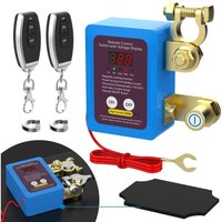 Auto-Not-Ausschalter, 240 A Fernabschaltung der Batterie mit LED-Spannungsanzeige, Diebstahlschutz-Ausschalter für Auto, LKW, Boot, Wohnmobil, Auto-Not-Ausschalter, 240 A Fernabschaltung der Batterie mit LED-Spannungsanzeige, Diebstahlschutz-Ausschalter für Auto, LKW, Boot, Wohnmobil, von LINJOU