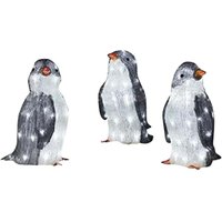 Beleuchtete Pinguin-Dekorationen, 3 LED-Pinguin-Lichter, Weihnachtsdekorationen für Garten, Rasen, Außenbereich, Weihnachtsdekorationen für den Beleuchtete Pinguin-Dekorationen, 3 LED-Pinguin-Lichter, Weihnachtsdekorationen für Garten, Rasen, Außenbereich, Weihnachtsdekorationen für den von LINJOU