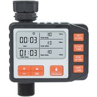 Bewässerungstimer, Bewässerungssteuerung für den Außenbereich, elektronischer automatischer Sprinkler-Timer, mehrere Programme für Gemüsepflanzen, Bewässerungstimer, Bewässerungssteuerung für den Außenbereich, elektronischer automatischer Sprinkler-Timer, mehrere Programme für Gemüsepflanzen, von LINJOU