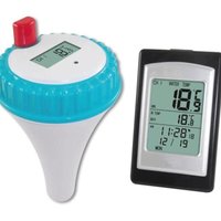 Drahtloses schwimmendes Thermometer, wasserdichtes Poolthermometer, digitale Fernbedienung Drahtloses schwimmendes Thermometer, wasserdichtes Poolthermometer, digitale Fernbedienung von LINJOU