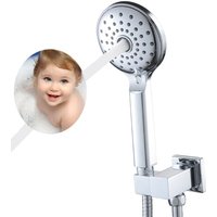 Duschstange mit Schieber, drehbarer Brausehalter, Brausehalter, Schlauchanschluss von LINJOU
