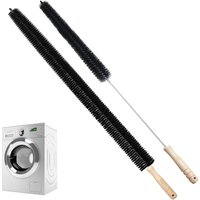 Heizkörperbürste 2 Stück mit Holzgriff, flexible und biegbare Waschmaschinen-Reinigungsbürste, reinigt jede Ecke Heizkörperbürste 2 Stück mit Holzgriff, flexible und biegbare Waschmaschinen-Reinigungsbürste, reinigt jede Ecke von LINJOU