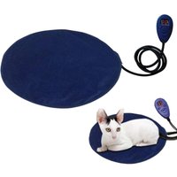 Heizmatte für Hunde und Katzen mit automatischer Abschaltzeit, elektrisches Heizkissen für Haustiere, einstellbare Temperatur mit Anti-Biss-Kabel, Heizmatte für Hunde und Katzen mit automatischer Abschaltzeit, elektrisches Heizkissen für Haustiere, einstellbare Temperatur mit Anti-Biss-Kabel, von LINJOU