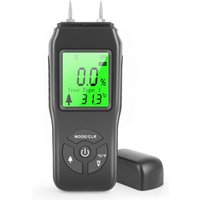 Holzfeuchtemessgerät – Digitaler Feuchtigkeitsdetektor – LCD-Bildschirm mit Hintergrundbeleuchtung – Wasserleckerkennung – Holzwandtester von LINJOU
