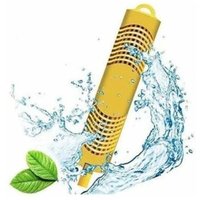 Mineral Bar Whirlpoolfilter für Hydrotherapie – Universalfilter für Hydrotherapiezentren, Schwimmbäder und Fischteiche (Gelb) von LINJOU
