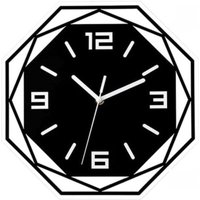 Moderne Acryl-Wanduhr, Wohnzimmer-Wanduhr, Wohndekoration, stiller Wecker, Wanduhr von LINJOU