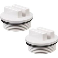 SP1022C Pool-Winterstopfen mit O-Ring zum Winterfestmachen von Pools während der Wintersaison und für die meisten Poolfilter (2er-Pack) von LINJOU