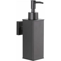 Seifenspender aus Edelstahl 304 zur Wandmontage – Mattschwarze Push-Pull-Seifenflasche Seifenspender aus Edelstahl 304 zur Wandmontage – Mattschwarze Push-Pull-Seifenflasche von LINJOU