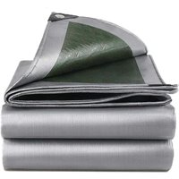Strapazierfähige Plane 160g/m² 3x3cm, Mehrzweck-Schutzhülle mit Ösen an verstärkten Kanten, wasserdicht und UV-beständig, ideal für die Bootslagerung Strapazierfähige Plane 160g/m² 3x3cm, Mehrzweck-Schutzhülle mit Ösen an verstärkten Kanten, wasserdicht und UV-beständig, ideal für die Bootslagerung von LINJOU