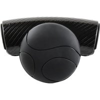 Universeller Lenkradknauf aus Silikon (schwarz), 360°-Drehung, kompatibel mit allen Autos, LKWs, Sattelaufliegern und Booten. von LINJOU