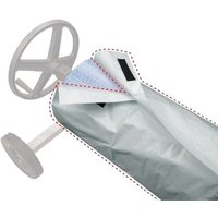 Wasserdichte Poolabdeckung aus Stoff, Rollabdeckung, Solarabdeckung, Wind-/Regen-/Staub-/UV-Poolabdeckung – 490 x 96 cm, Grau Wasserdichte Poolabdeckung aus Stoff, Rollabdeckung, Solarabdeckung, Wind-/Regen-/Staub-/UV-Poolabdeckung – 490 x 96 cm, Grau von LINJOU