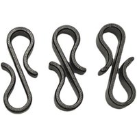 Weihnachtshaken, 100 S-Haken aus Kunststoff zum Aufhängen von Lichterketten in Eiszapfenform von LINJOU