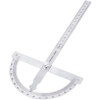 Winkelmesser – 180-Grad-Halbkreis – Einarmiger Winkelmesser aus Edelstahl für die Holzbearbeitung Winkelmesser – 180-Grad-Halbkreis – Einarmiger Winkelmesser aus Edelstahl für die Holzbearbeitung von LINJOU