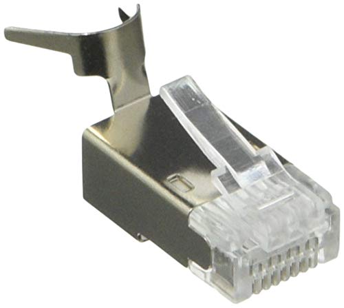 LINK Packung mit 10 Steckern für Kabel bis 1,5 mm2 CAT 5E, 6, 6A und 7 mit Steckverbindung für festes oder Flexibles Kabel LINK Packung mit 10 Steckern für Kabel bis 1,5 mm2 CAT 5E, 6, 6A und 7 mit Steckverbindung für festes oder Flexibles Kabel von LINK